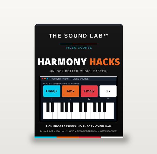 Harmony Hacks – Piano Chord Progression Video Course